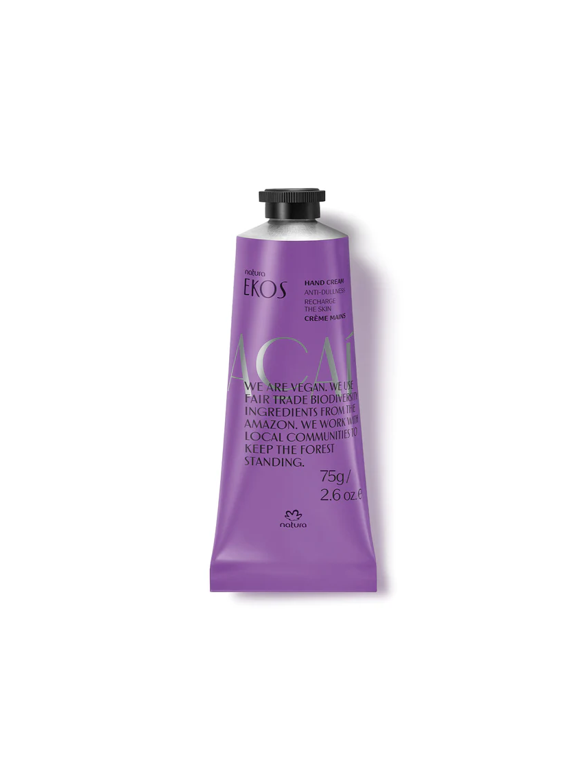 Creme Hidratante para as Mãos Ekos Açaí, 75g