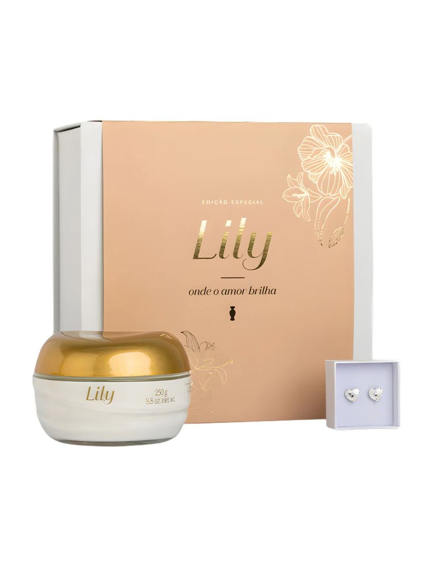 Coffret Lily Swarovski Acetinado Edição Limitada