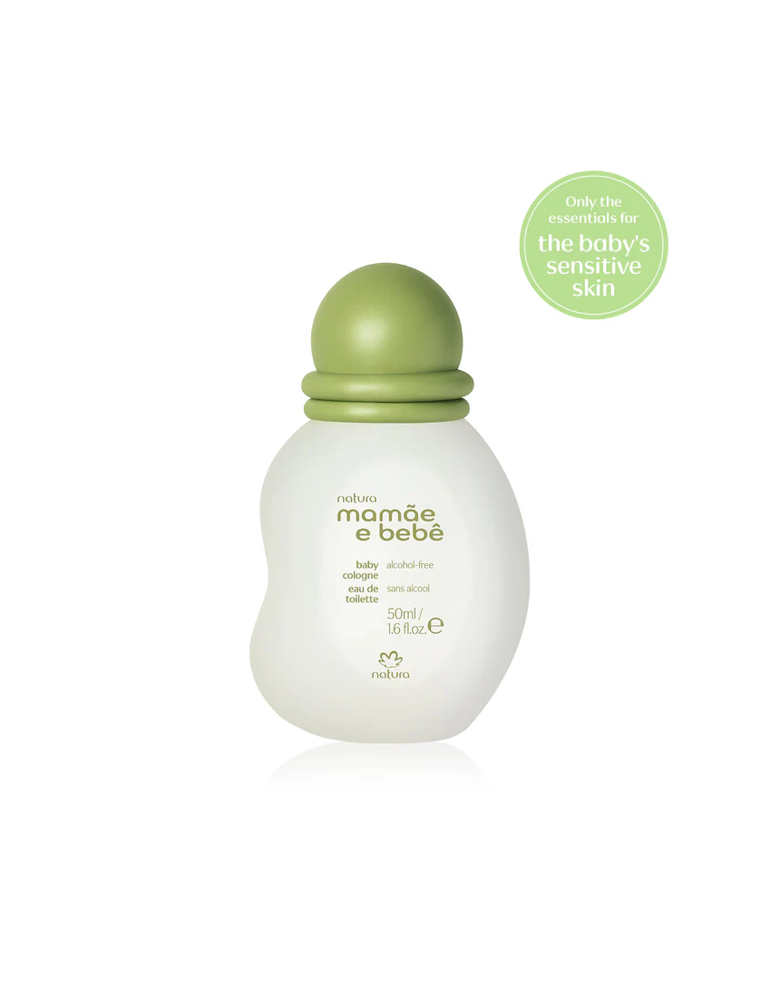 Água de Colônia Mamãe e Bebê, 50ml