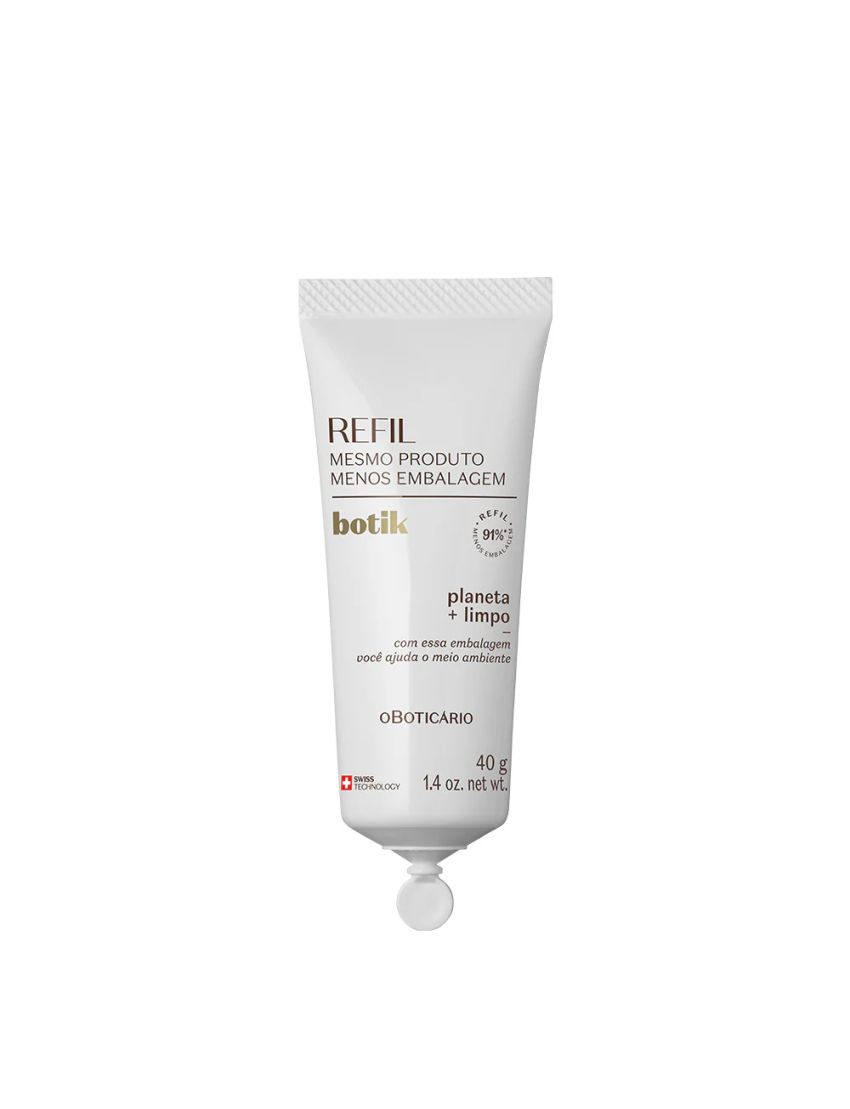 Refil Creme Facial Ácido Hialurónico Botik, 40g