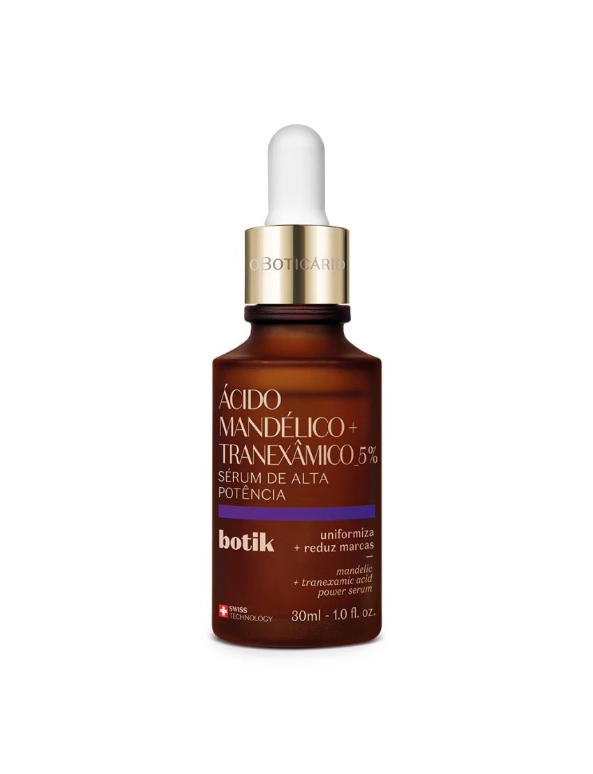 Sérum Alta Potência Ácido Mandélico + Tranexâmico 5% Botik 30ml