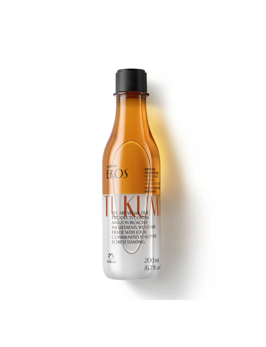 Óleo Bifásico Corporal Ekos Tukumã, 200ml