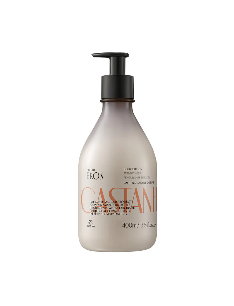Creme Hidratante para o Corpo Ekos Castanha, 400ml