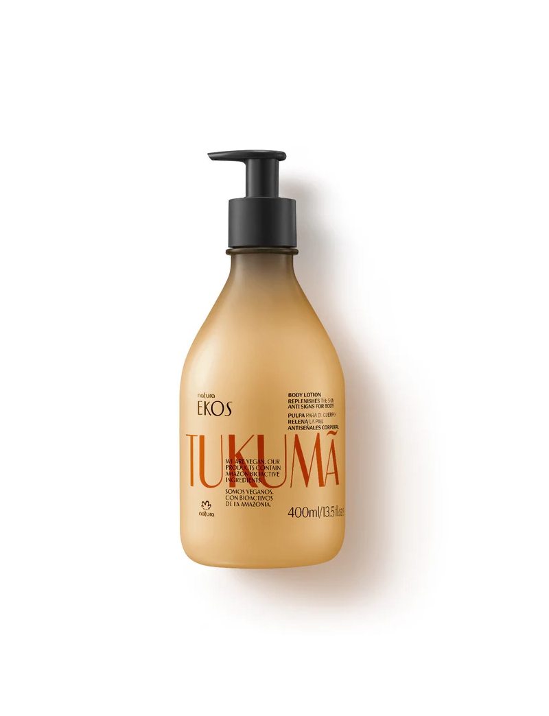 Creme Hidratante para o Corpo Ekos Tukum&atilde;, 400ml