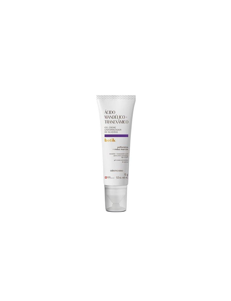 Gel Uniformizador Olheiras &Aacute;cido Mand&eacute;lico+Tranex&acirc;mico Botik,15g