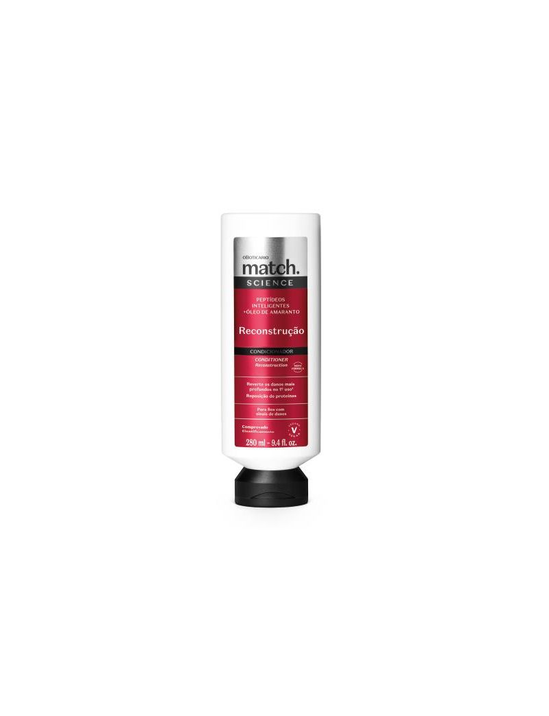 Condicionador Match Science Reconstru&ccedil;&atilde;o, 280ml