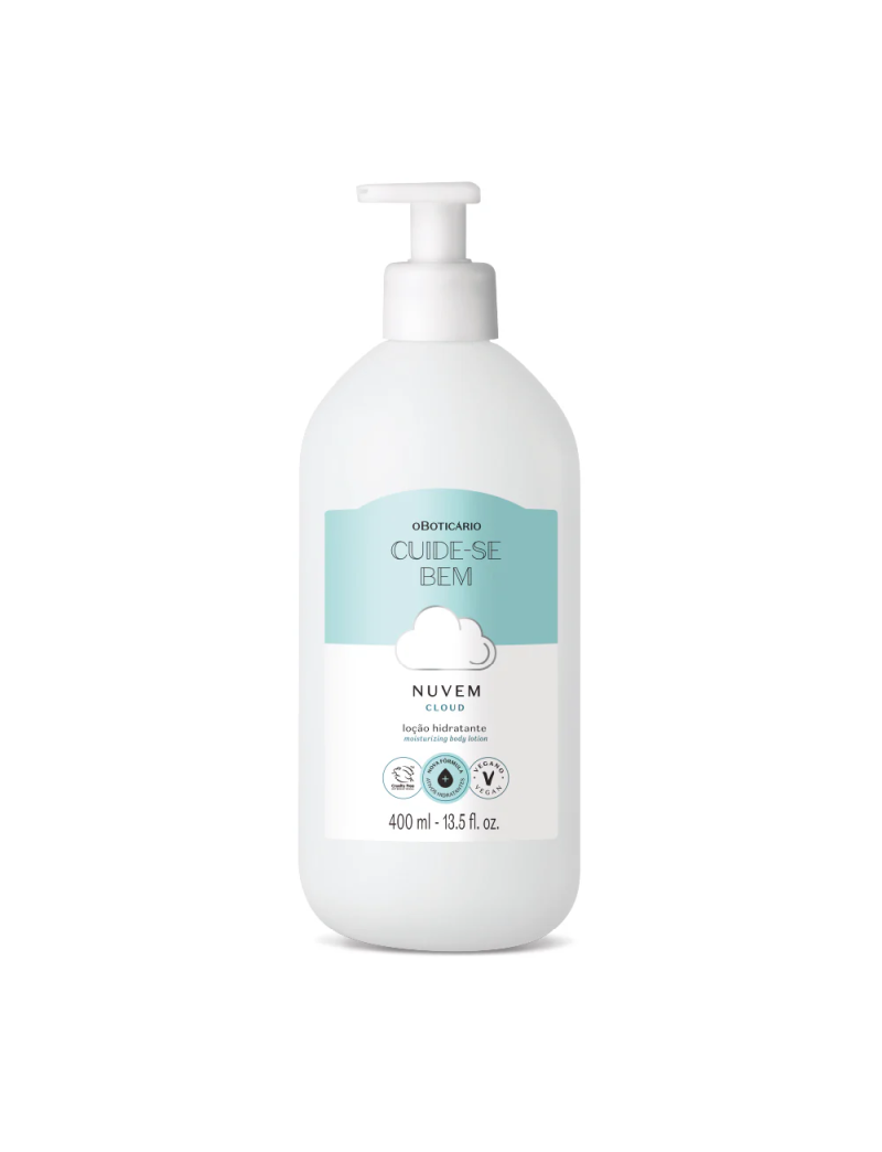 Lo&ccedil;&atilde;o Hidratante Corporal Cuide-se Bem Nuvem, 400ml