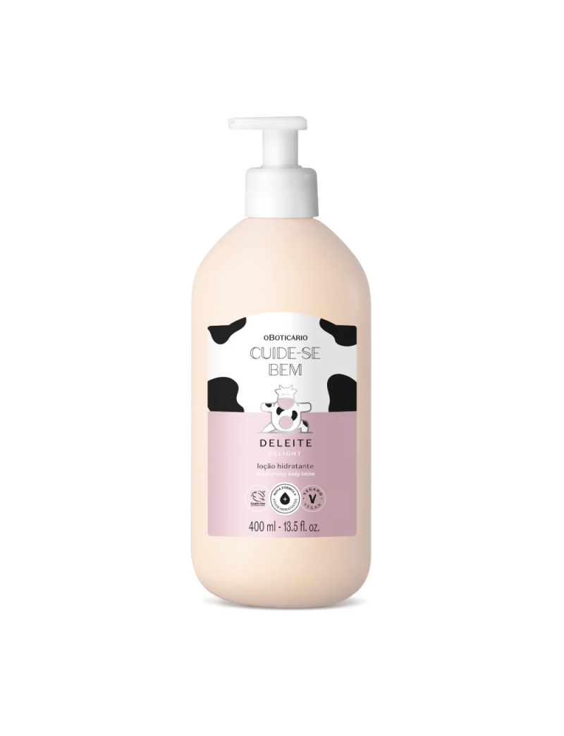 Lo&ccedil;&atilde;o Hidratante Corporal Cuide-se Bem Deleite, 400ml