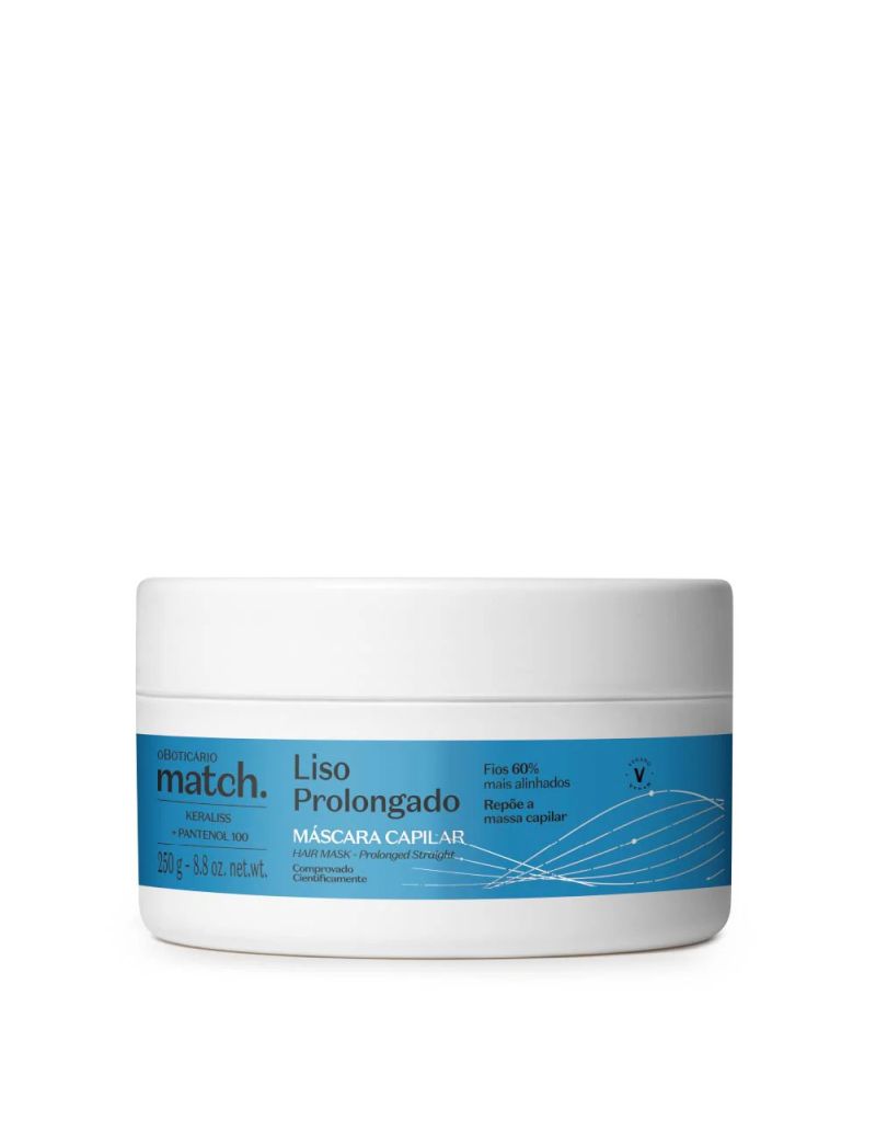 Match Masc Cap Liso Prolongado 250g