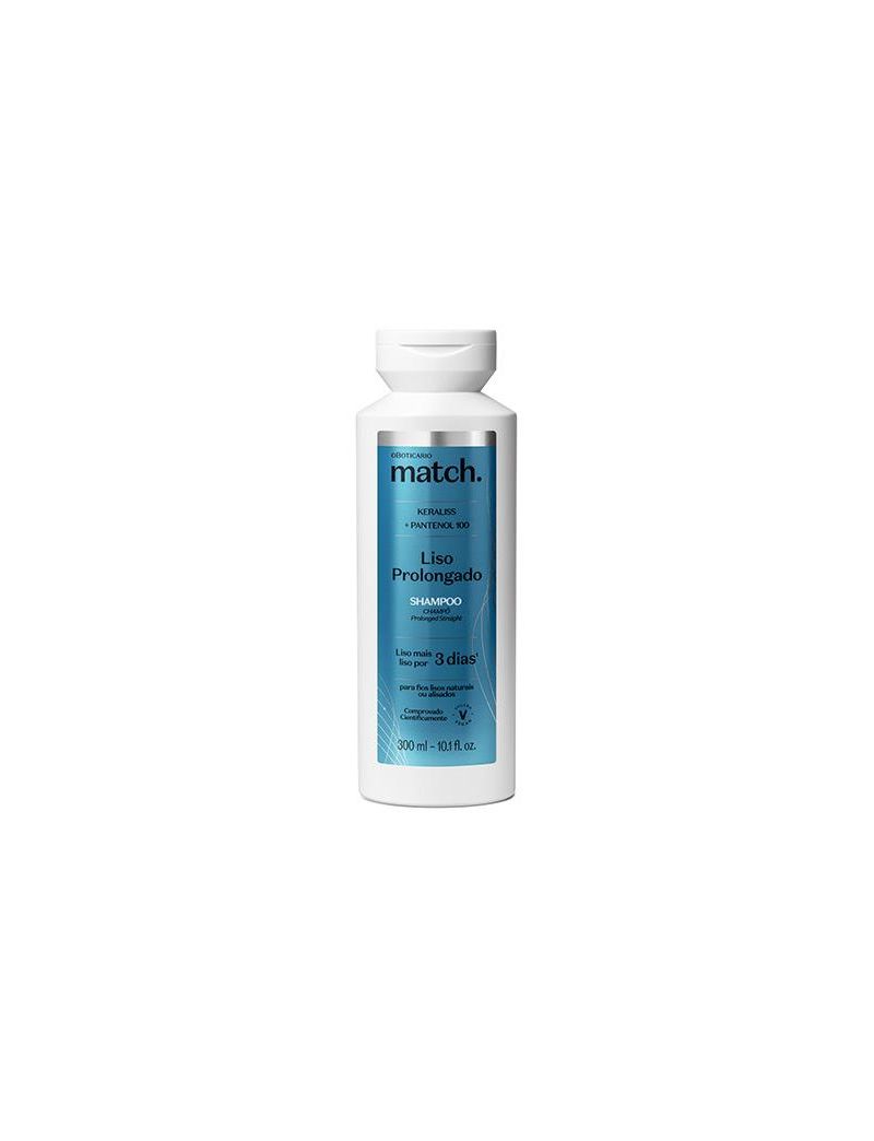 Shampoo Match Respeito aos Lisos, 300ml
