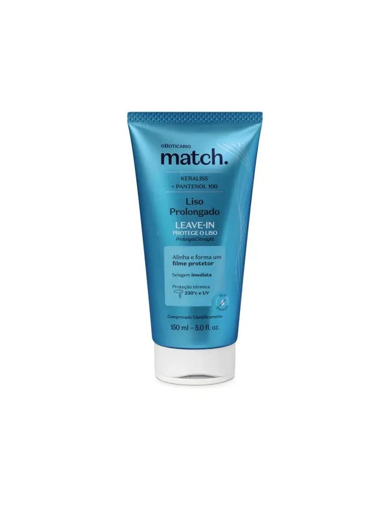 Match Leave in Liso Prolongado, 150ml