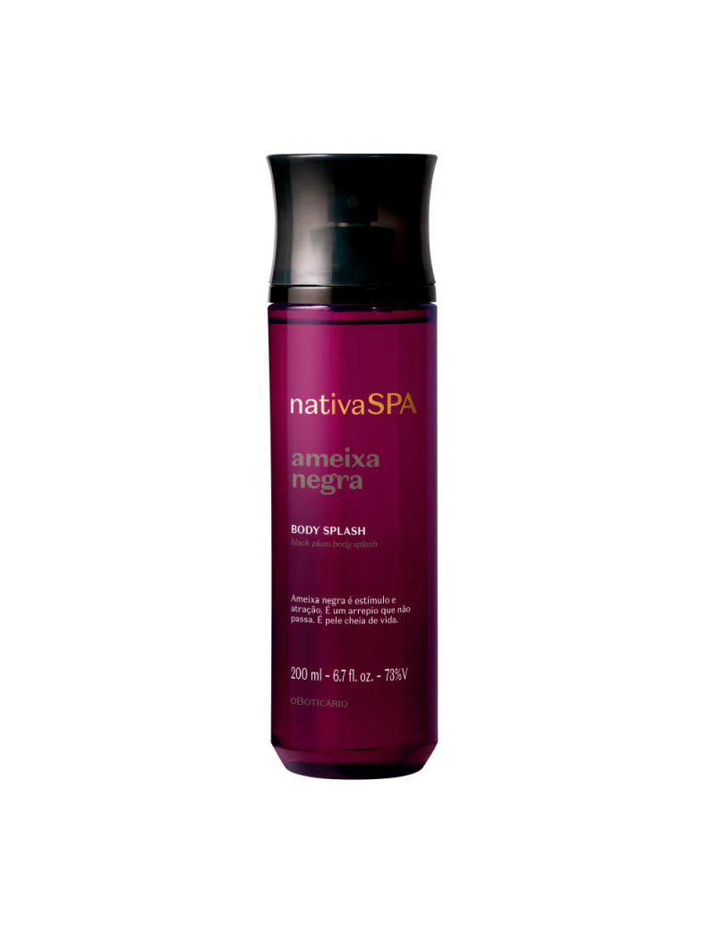 Body Splash Nativa Spa Ameixa Negra, 200ml