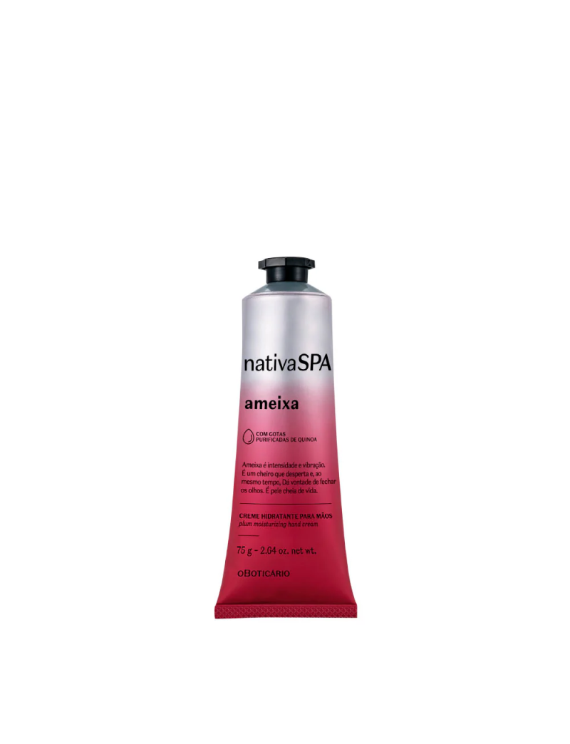 Creme de M&atilde;os Nativa SPA Ameixa, 75g