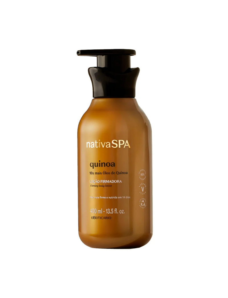 Lo&ccedil;&atilde;o Refirmante Corporal Nativa Spa Quinoa, 400ml