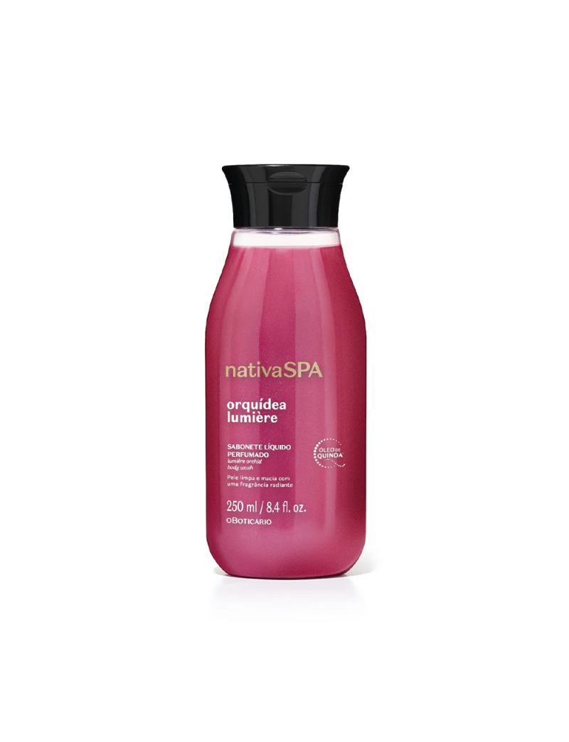 Sabonete L&iacute;quido Perfumado Nativa SPA Orqu&iacute;dea Lumi&egrave;re 250ml