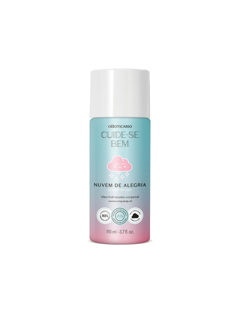 Cuide-se Bem Nuvem de Alegria &Oacute;leo Hidratante Corporal, 110ml