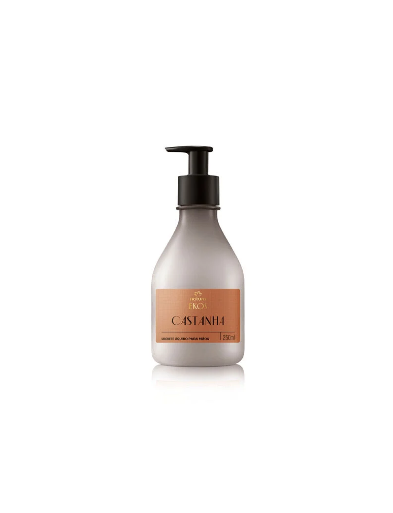 Sabonete L&iacute;quido para M&atilde;os Ekos Castanha, 250ml