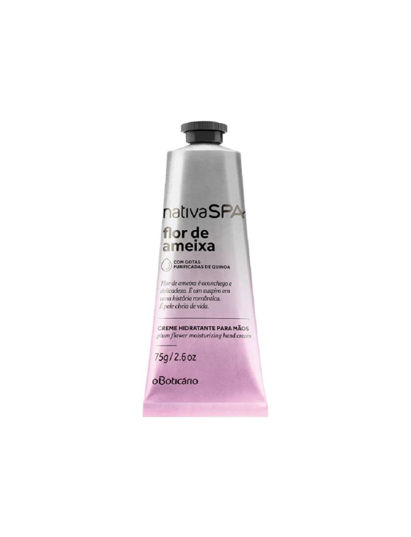 Nativa SPA Creme Hidratante de M&atilde;os Flor de Ameixa (75g)