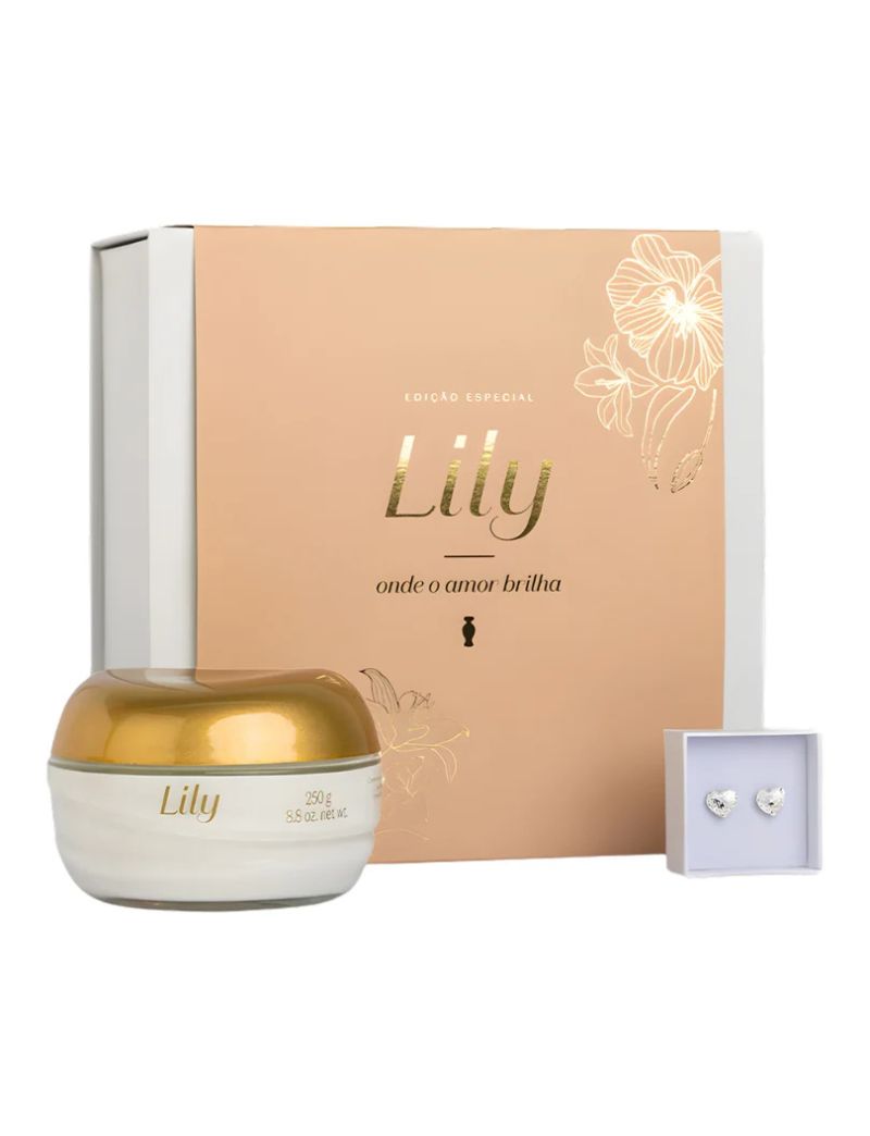 Coffret Lily Swarovski Acetinado Edi&ccedil;&atilde;o Limitada