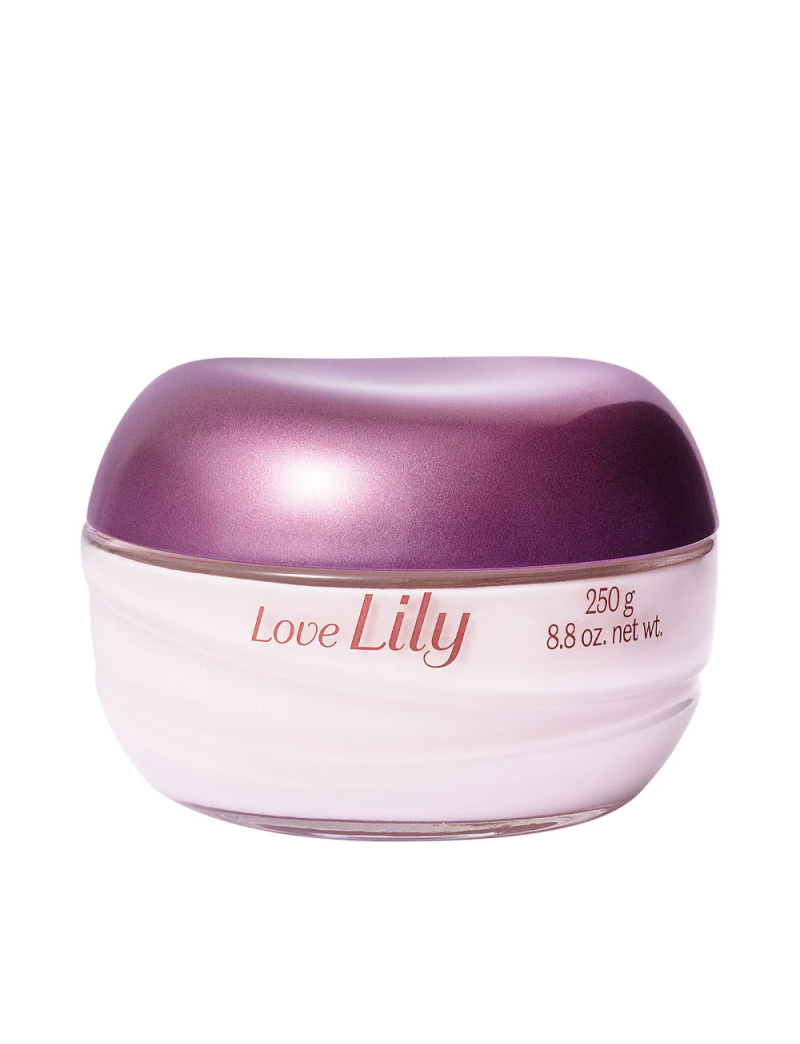 Creme Hidratante Acetinado Love Lily, 250g