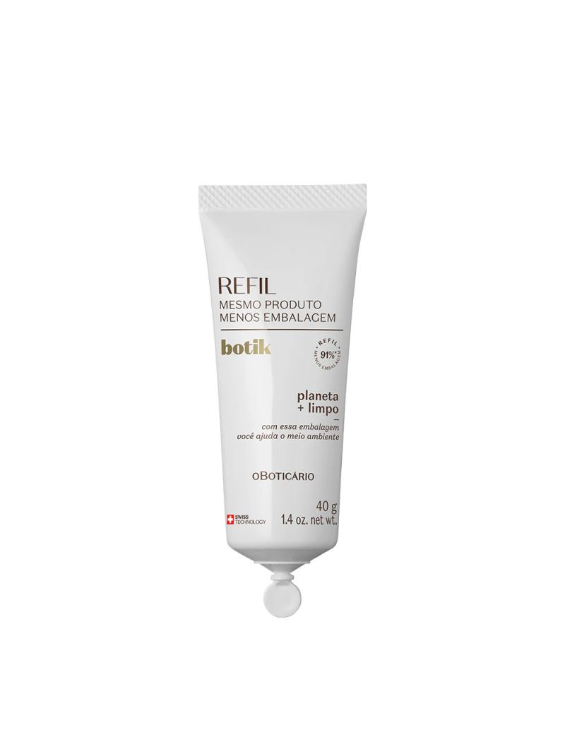 Refil Gel Creme Facial &Aacute;cido Hialur&oacute;nico Botik, 40g