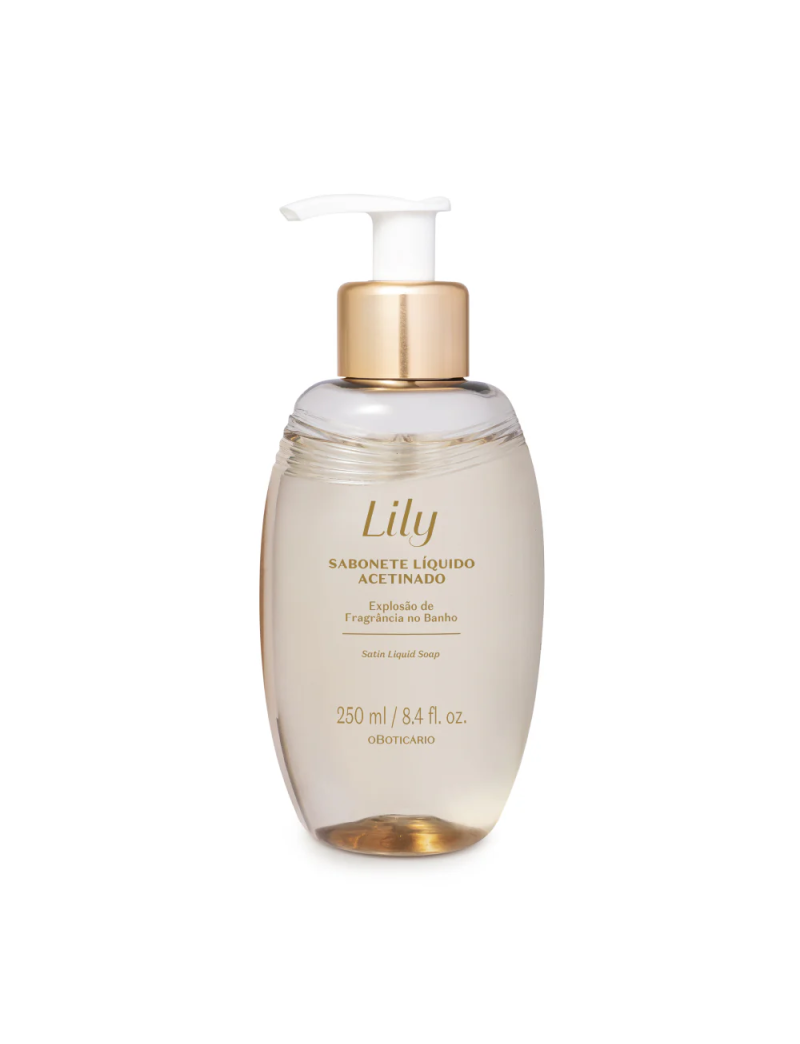 Sabonete L&iacute;quido Acetinado Lily, 250ml