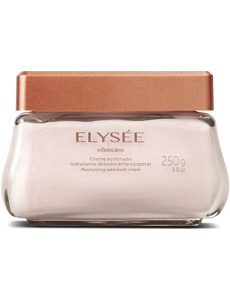 Creme Elys&eacute;e Acetinado Hidratante Corporal 250 Gr