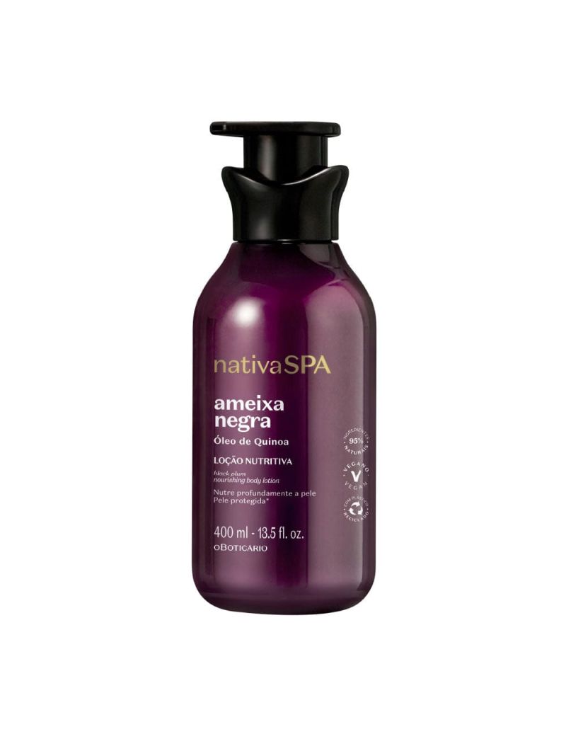 Lo&ccedil;&atilde;o Hidratante Nativa Spa Ameixa Negra, 400ml